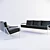 Fabricius Sofa: Modern Elegance 3D model small image 1