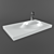 Sleek Sink 3D model small image 1