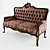 Timeless Elegance: Classic Sofa 3D model small image 1