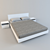 Modern Scandinavian Bed - BoConcept 3D model small image 1
