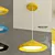 Contemporary LED Pendant Lamp 3D model small image 1