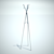 Stylish Hanger IKEA KNIPPE 3D model small image 1