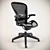 ErgoLuxe Workmate Chair 3D model small image 1