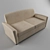 ComfortMax Sofa Set 3D model small image 1