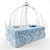 Enchanting Cinderella Coach Bed 3D model small image 1