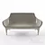 Showtime Sofa: Deluxe Double Seating 3D model small image 1