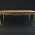 Modern Oak Dining Table 3D model small image 1