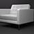 Elegant AC Lounge Armchair 3D model small image 1