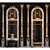 Elegance Embodied: Ornate Wall Molding 3D model small image 1