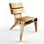 Aira Chair: Sleek Design from Oitenta 3D model small image 1