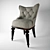 Elegant Vintage Chair 3D model small image 1