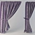Modern Design Curtains (Set of 5) 3D model small image 1