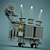 High Voltage Transformer 3D model small image 1