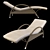 Smania Butterfly Lounge Chair: Elegant Comfort for Relaxation 3D model small image 2