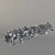 Elegant Argent Chandelier 3D model small image 1