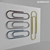 Scirocco Towel Rack: Stylish & Functional 3D model small image 1