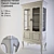 Elegant Verden French Cupboard 3D model small image 1