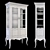 Elegant Verden French Cupboard 3D model small image 3