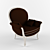 Elegant Chelini Chair: 80cm x 70cm x 95cm 3D model small image 1