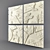 Elegant Foam Panel Decor 3D model small image 1