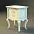 Elegant Venetian Memories Nightstand 3D model small image 1