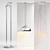 Modern Lighting Set: Floor & Hanging Lamps 3D model small image 1