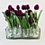 Blooming Tulips: 3D Model for Interior Design 3D model small image 1