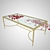 Elegant Paris Coffee Table 3D model small image 1