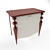 Mugali Galiano Pasion Shoe Cabinet 3D model small image 1