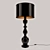 Sleek 75cm Tall Table Lamp 3D model small image 1