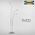 Contemporary Tived Floor Lamp 3D model small image 1