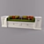 Designer-inspired Custom Bench 3D model small image 1