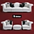 ELLEDUE Doge - Modern Dog Sofa 3D model small image 1