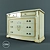 Floriana Beige Textured Miassmobili Chest 3D model small image 1