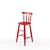 AGAM Children's Chair, Red 3D model small image 1