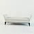 Rufford Bed End Bench: Elegant & Functional 3D model small image 1