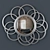 Liberty Mirror: A Stunning Decorative Statement 3D model small image 1