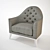 Classic Comfort Armchair 3D model small image 1