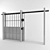 Industrial Sliding Gates 3D model small image 1