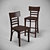  Simple Diner Chairs 3D model small image 1