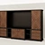 SMANIA LBMUST01: Elegant Italian Cabinet Wall Unit 3D model small image 1