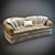 Modern Corner Sofa Set 3D model small image 1