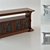 Sleek TV Stand 3D model small image 1