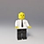 LEGO Mini Figure Toy 3D model small image 1