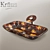 Kraus Autumn Glass Rectangle 3D model small image 1