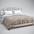 Classic Bed 3D model small image 1