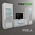 Title: Italian Perla Polywood Furniture 3D model small image 1