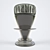 Sleek Bar Stool 3D model small image 1