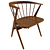 Sleek and Stylish Soren Chair 3D model small image 1