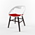 Comfortable FELIX Chair with Cushion 3D model small image 1